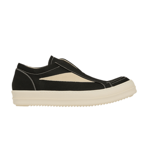 Rick Owens DRKSHDW Vintage Laceless Low 'Black Milk'