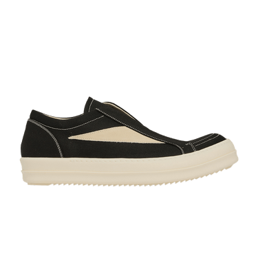 Rick Owens DRKSHDW Vintage Laceless Low 'Black Milk'