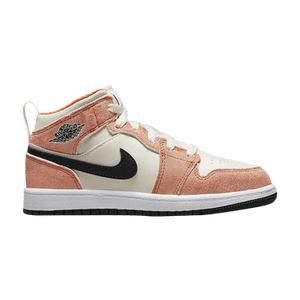 Air Jordan 1 Mid SE PS 'Orange Suede'