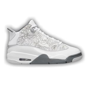 Air Jordan Dub Zero GS 'White Cool Grey'