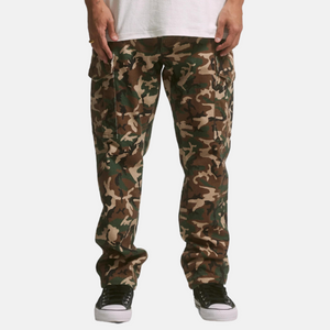 PURPLE BRAND Twill Cargo Pants 'Multicolor'