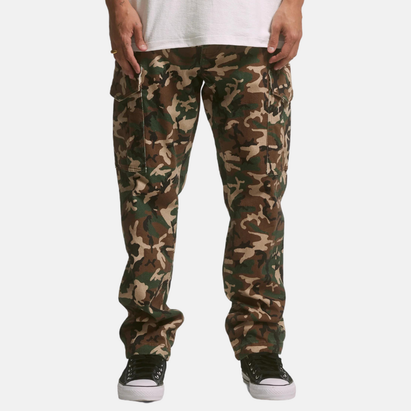 PURPLE BRAND Twill Cargo Pants 'Multicolor'