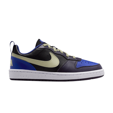 Nike Court Borough Low Recraft GS 'Black/Cave Purple/Deep Night/Olive Aura'