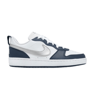 Nike Court Borough Low Recraft GS 'White Metallic Silver'