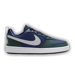 Nike Court Borough Low Recraft GS 'Midnight Navy/Seaweed/White/Metallic Silver'