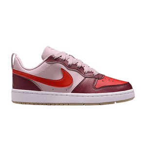 Nike Borough Low Recraft GS 'Dark Team Red Particle Rose'