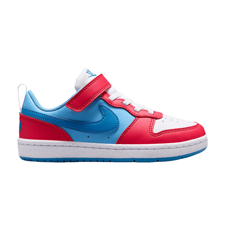 Nike Court Borough Low Recraft PS 'Fusion Red Football Blue White Energy' DV5457 603