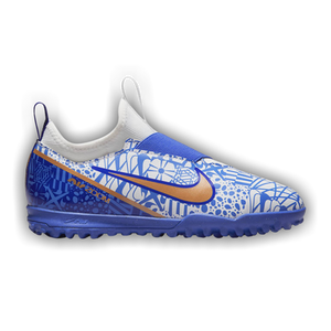 Nike Zoom Mercurial Vapor 15 Academy CR7 TF GS 'Azulejo'