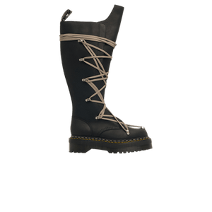 Dr. Martens x Rick Owens Wmns DRKSHDW 1460 Quad Sole Pentalace Boot 'Black'