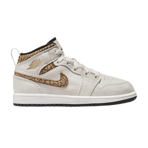 Air Jordan 1 Mid SE PS 'Brown Elephant'