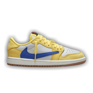 Travis Scott x Air Jordan 1 Retro Low OG SP PS 'Canary'