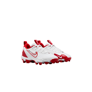 Nike Force Trout 9 Keystone GS 'White/Pure Platinum/Team Red/University Red'