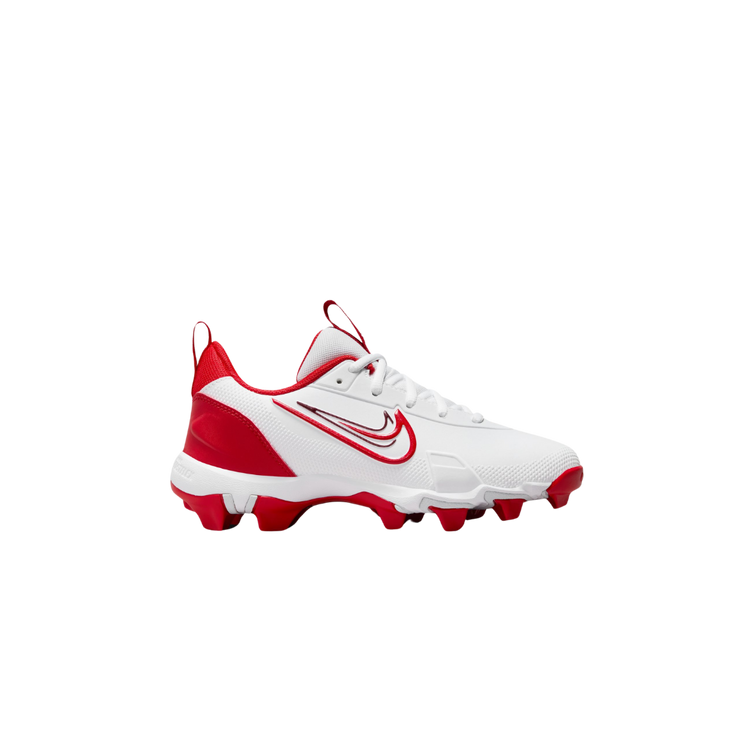 Nike Force Trout 9 Keystone GS 'White/Pure Platinum/Team Red/University Red'