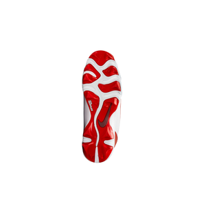 Nike Force Trout 9 Keystone GS 'White/Pure Platinum/Team Red/University Red'