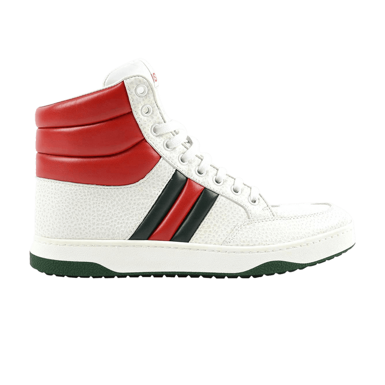 Gucci Contrast Padded Leather High Top  368494 DEF30 9083