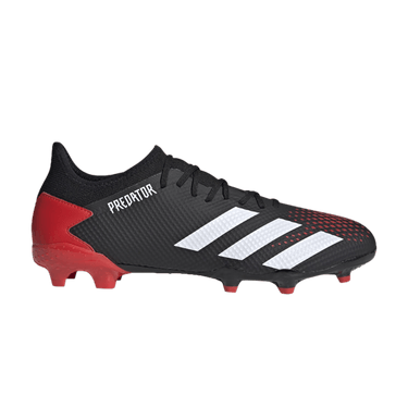 Adidas Predator 20.3 FG 'Black Active Red'
