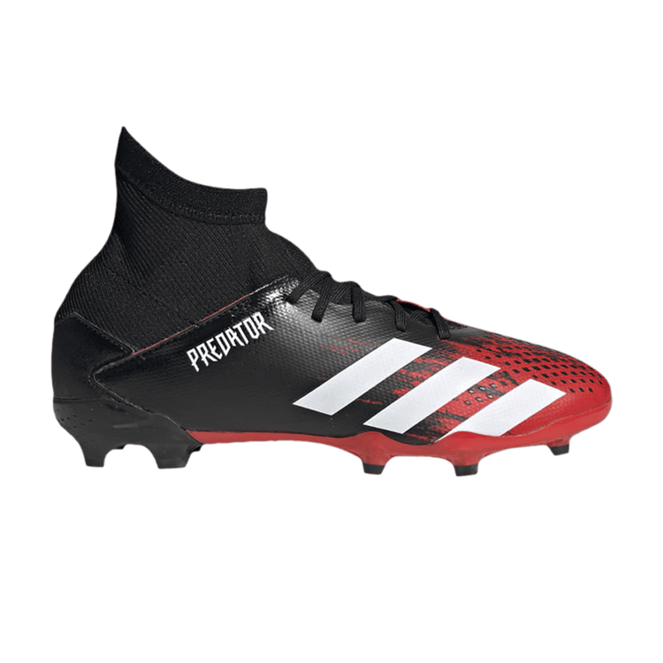 Adidas Predator 20.3 FG J 'Black Active Red' EF1930