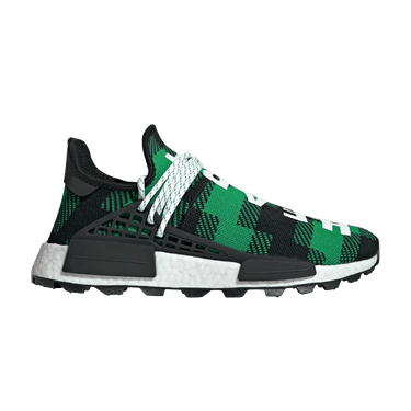 Pharrell x Billionaire Boys Club x adidas NMD Human Race Trail 'Green Plaid'