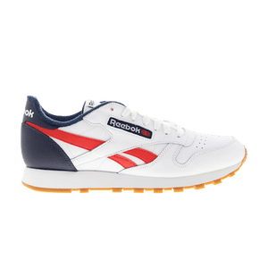 Reebok Classic Leather MU 'White Navy Radiant Red'