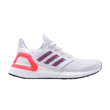 Adidas Wmns UltraBoost 20 'White Shock Red'