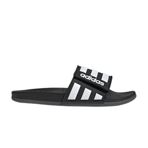 adidas Adilette Comfort ADJ 'Black White'
