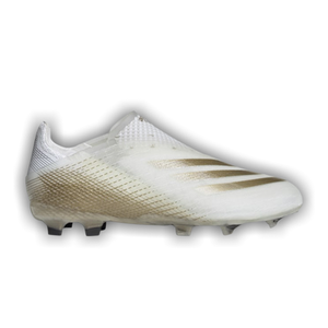 Adidas X Ghosted+ FG J 'White Metallic Gold Melange'