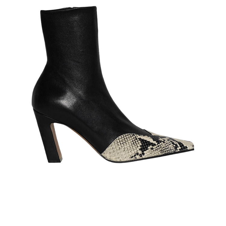 Khaite Wmns Nevada Stretch High Boot 'Black Natural Python' F1067 829 367