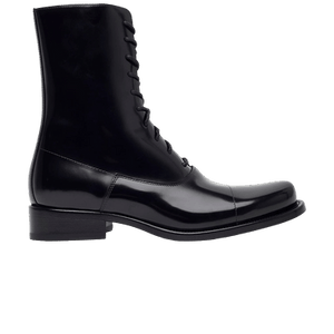 The Row Wmns Kai Lace Up Boot 'Black'