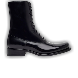 The Row Wmns Kai Lace Up Boot 'Black'
