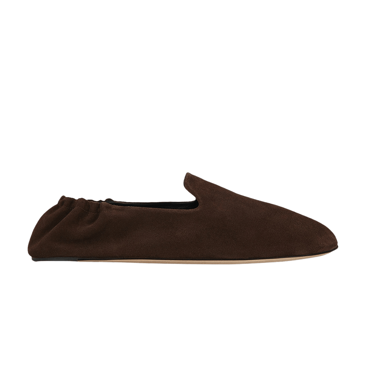 The Row Wmns Soft Mocassin Loafer 'Lacquer Brown' F1923 L805 LQB