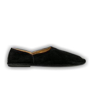 The Row Canal Slip On Flat 'Black'