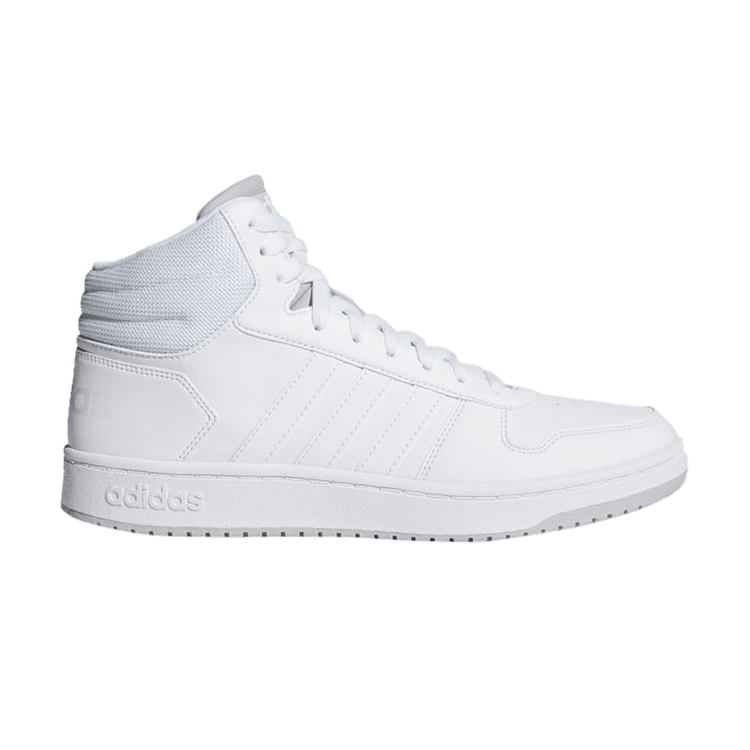 Adidas Hoops 2.0 Mid 'Cloud White Grey' F34813