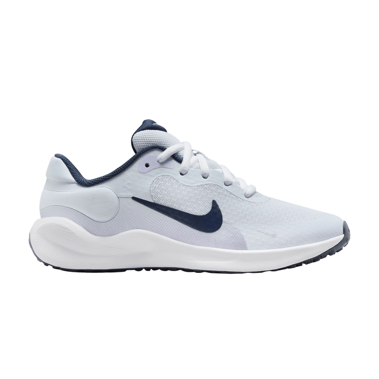 Nike Revolution 7 GS 'Football Grey Midnight Navy' FB7689 004