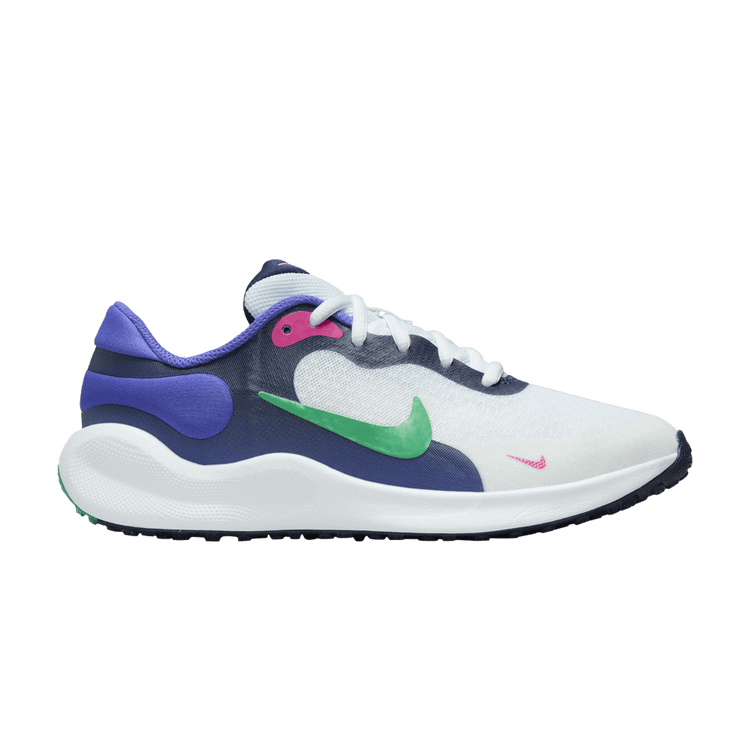 Nike Revolution 7 GS 'Midnight Navy Stadium Green' FB7689 101