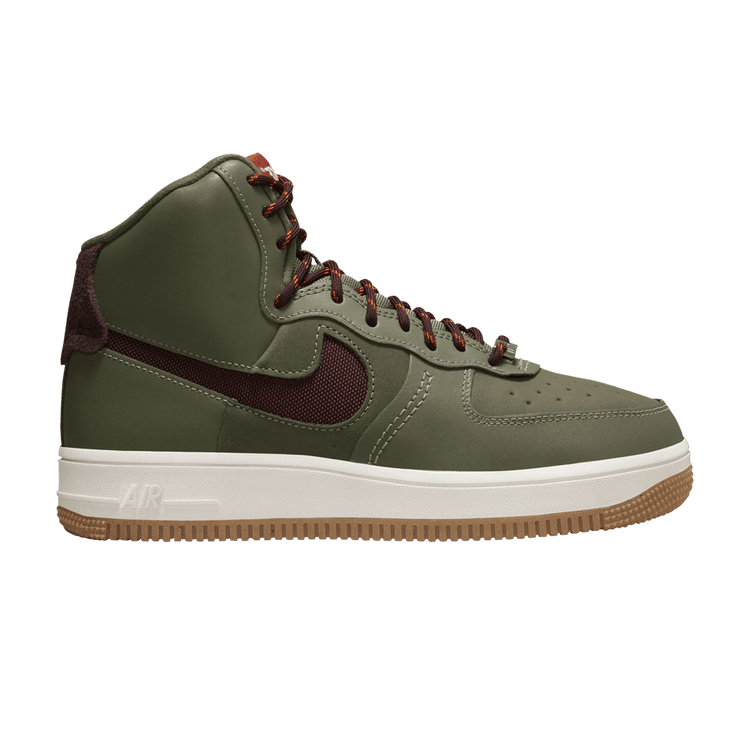 Nike Wmns Air Force 1 High Sculpt 'Olive Burgundy' FB7960 200