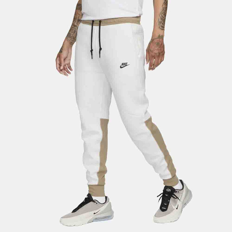 Nike Tech Fleece Joggers 'White/Khaki'