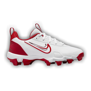 Nike Force Trout 9 Keystone GS 'White/Pure Platinum/Team Red/University Red'