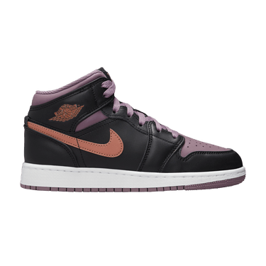 Air Jordan 1 Mid SE GS 'Black Sky J Mauve'