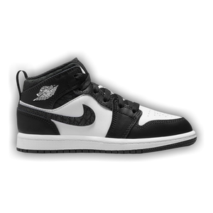 Air Jordan 1 Mid SE PS 'Panda Elephant'