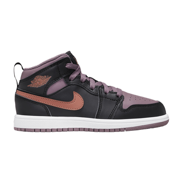 Air Jordan 1 Mid SE PS 'Black Sky J Mauve'