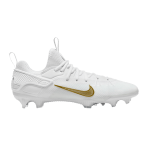 Nike Huarache 9 Elite Low LAX 'White Metallic Vivid Gold'