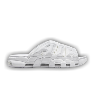 Nike Air More Uptempo Slide 'Triple White'