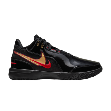 Nike Zoom LeBron NXXT Gen AMPD EP 'Black Metallic Gold Red'