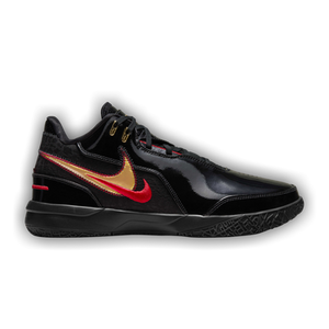 Nike Zoom LeBron NXXT Gen AMPD EP 'Black Metallic Gold Red'