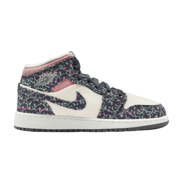 Air Jordan 1 Mid SE GS 'Floral'