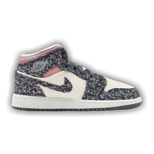 Air Jordan 1 Mid SE GS 'Floral'