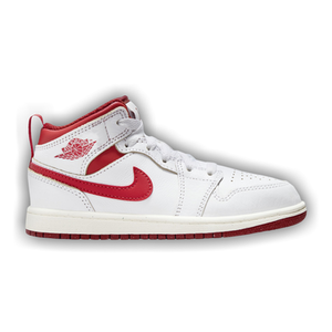 Air Jordan 1 Mid SE PS 'White Dune Red'