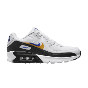 Nike Air Max 90 GS 'Double Swoosh - White Gold Royal'