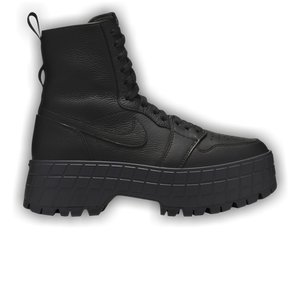 Wmns Air Jordan 1 High Brooklyn 'Triple Black'