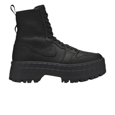 Wmns Air Jordan 1 High Brooklyn 'Triple Black'